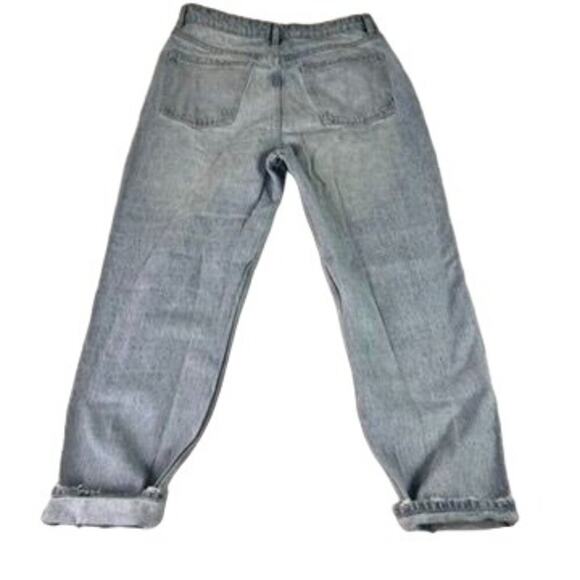 Zara High Rise Jeans Women's Size 10 Light Wash Blue Straight - Picture 3 of 13